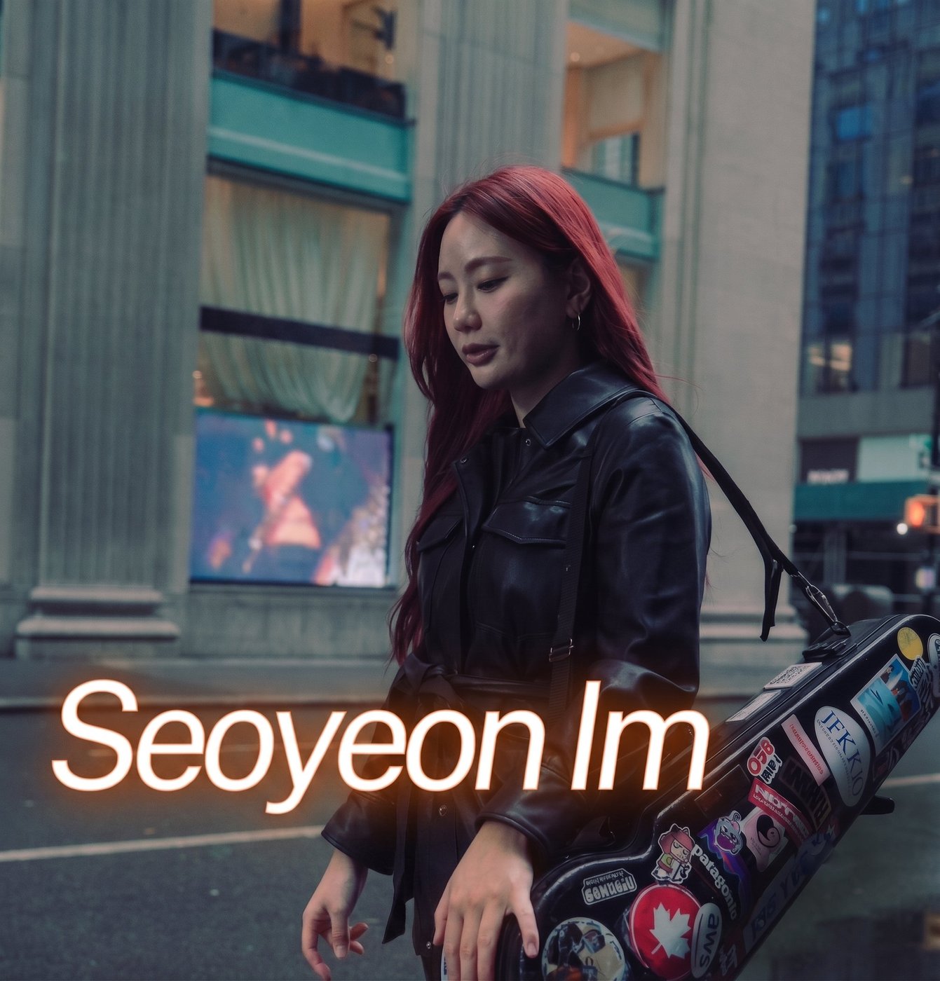 Seoyeon Im on the streets of NYC