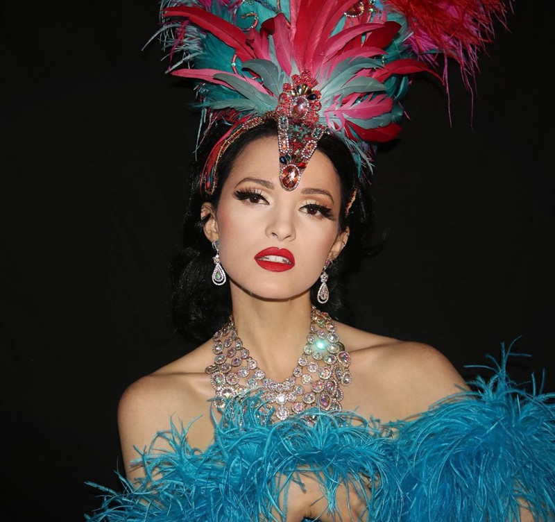 Tina — burlesque dancer and singer
